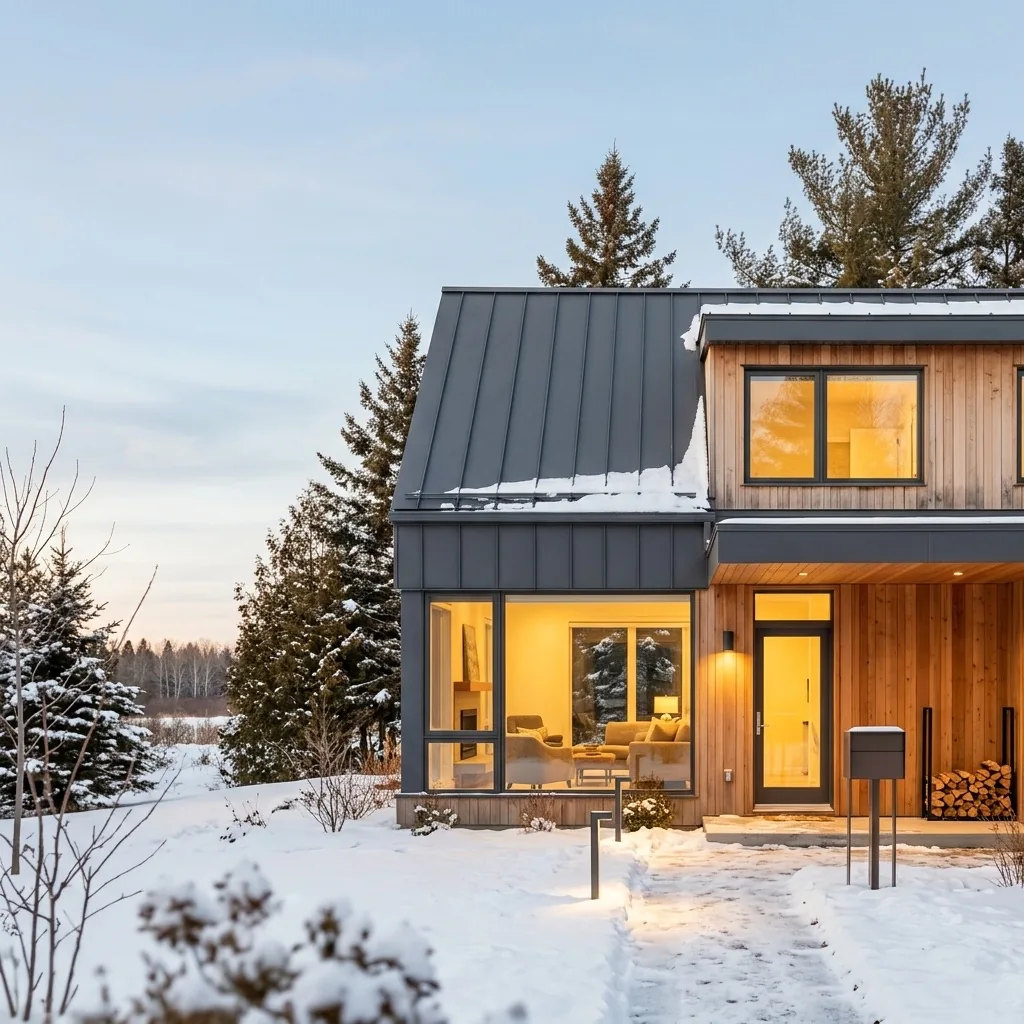 Eco-friendly, energy-efficient home
